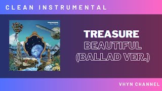[Clean Instrumental] TREASURE - BEAUTIFUL (Ballad Ver.)