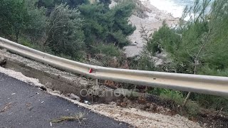 Rrugët e “Salillarit” po rrëshqasin, aksi Vlorë-Orikum shfaq probleme për herë të dytë brenda muajit