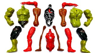 AVENGERS TOYS ASSEMBLE MARVEL'S VENOM, IRONMAN, SIREN HEAD, HULK SMASH ACTION FIGURE