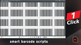 Smart Barcode Generator Script for Illustrator | Create 1000+ Barcodes in Seconds