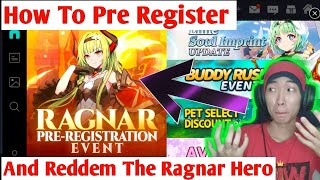 Cara Pre Register Dan Redeem Hero  Ragnar Code Grand Chase Indonesia