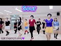 Sour Line Dance | Absolute Beginner | 초급 라인댄스