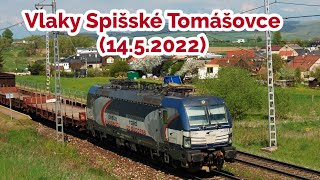 Vlaky Spišské Tomášovce (14.5.2022)