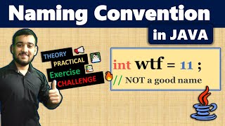 Naming Conventions in Java in Hindi | Java Tutorial in Hindi ๐ฅ