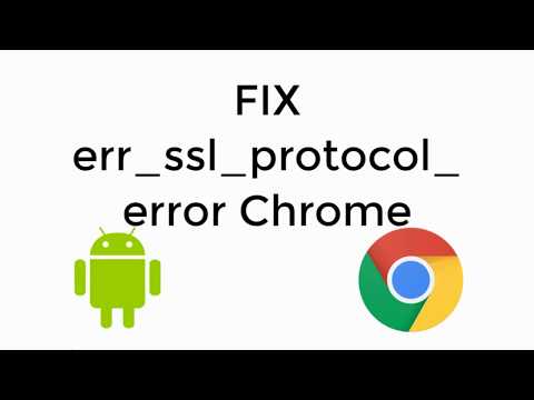 FIX err_ssl_protocol_error on Android Mobile in Google Chrome [UPDATED SOLVED]