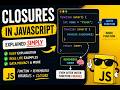 JavaScript Closures Explained in 10 Minutes | Closures with Real-Life Examples & Data Privacy 🔥