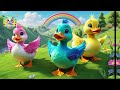 five little ducks fun counting song for kids nursery rhymes u0026 kids songs