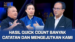 Suasana Kebatinan Quick Count Ini, Hermawi: Ini Mengejutkan Kami | SATU MEJA