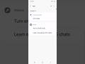 How to turn on and off RCS Message chats Samsung mobile phones settings wifi.