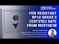 Fire Resistant Safe Grade 2 - EN1143-1 Wertheim BP10