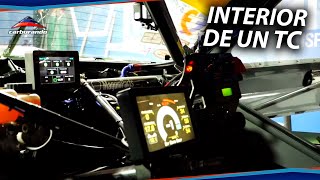 La oficina de un piloto | Josito Di Palma muestra interior de su Ford de TC