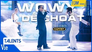 WOWY - DẾ CHOẮT kết hợp rap "CHIM SẺ VÀ DÂU TÂY" bùng nổ, ôm nhau khóc phút cuối | CK Rap Việt