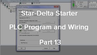 Star-Delta Starter PLC Program and Wiring _ Part 13