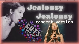Olivia Rodrigo - Jealousy, Jealousy (Guts Tour) [ live studio versión] Olivia Visuali