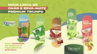 Conheça a linha de Chás Premium Triunfo