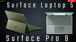 Surface Pro 9 with 5G | Surface Pro 9 | Surface Laptop 5 Live in the Studio