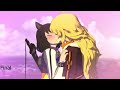 bumbleby kiss but it s the official animatic rwby behind the scenes