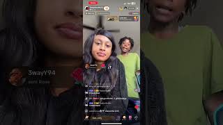 Secrets Live while Teezy Yells in the background about her mental issues 😲 #fypシ゚viral