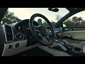 2016 porsche cayenne turbo s cold start driving walk around video