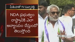 YSRCP MP YV Subba Reddy Speaks to Media || No-Confidence Motion against NDA Govt