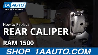 How to Replace Rear Caliper 09-18 RAM 1500