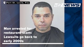 Florida man arrested for extorting restaurant