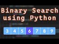 How to Do a Binary Search in Python