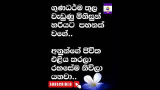 හිතන්න  යමක් .ඔබට වැදගත්  වේවි #wadan