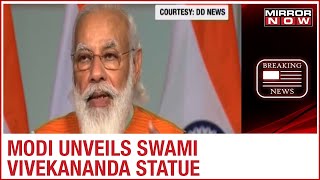 Swami Vivekananda's life-size statue unveiled by PM Modi via video conferencing