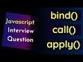 JavaScript : Bind Call & Apply Methods in Javascript