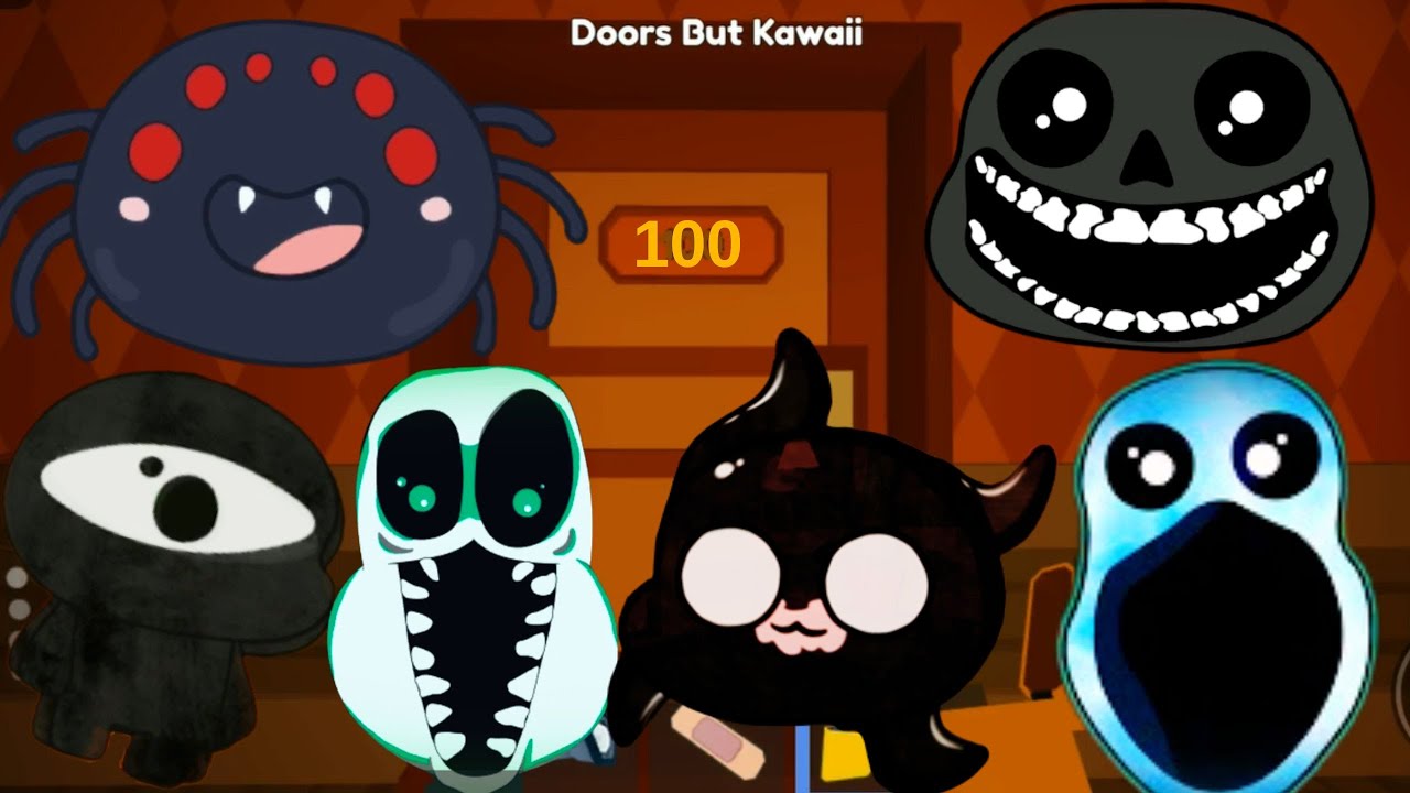 0-100 DOORS BUT KAWAII! Roblox Doors - YouTube