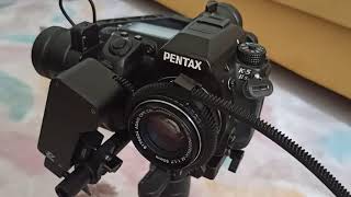 Zhiyun crain 2 +Pentax K5iis follow focus