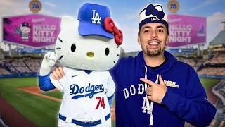 I Went To Hello Kitty Night At Dodger Stadium…
