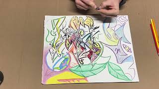 Chris Relentless Art Livestream 051 @ Imaxjra Studios