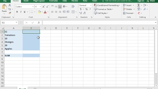 Use the ISERROR function for error solving (Excel 2016)