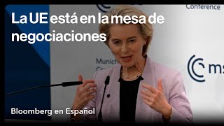 Guerra entre Rusia y Ucrania: la UE está en la mesa de negociaciones, según Von der Leyen