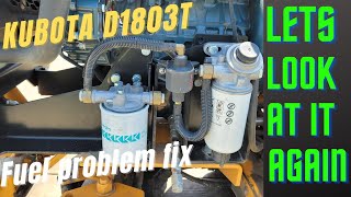 Kubota Diesel Running Rough & Losing Power