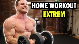 30 Minuten Ganzkörper Workout mit Hanteln | Muskelaufbau Extrem!