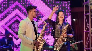 Chumki Saxophonist & Tapas | Saxophone instrumental Song - are deewano Saxophone music