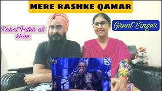 Indian Reaction On Qawwali - Mere Rashke Qamar | Rahat Fateh Ali Khan | Legand Performance