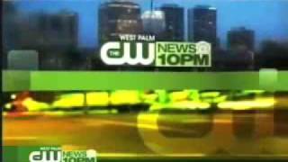 WTVX CW West Palm News at 10 Open and Close