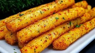 केवल 1 कच्चे आलू  से बना गरमा गरम कुरकुरा नाश्ता जो भी खाए खाता ही जाए | Crispy aalu ka nashta