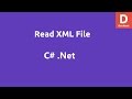 C# Read XML File