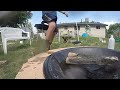 kicking rootbeer in slow motion