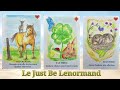 ⭐️Le Just be Lenormand de @Karine.just.be.un magnifique Lenormand entièrement dessiné à la mains⭐️