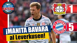 Bayer Leverkusen vs BAYERN MUNICH 1-5 | Los BÁVAROS se quedan con el PRIMER LUGAR de la BUNDESLIGA
