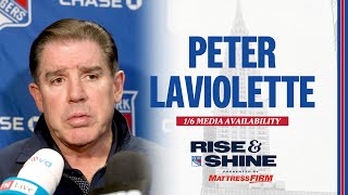 NYR at MTL: Peter Laviolette Pregame Media Availability | January 6, 2024