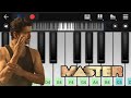 Master - Vaathi Kabaddi BGM | Easy Piano Tutorial | Gilli x Master