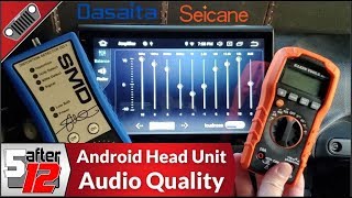 Testing the audio quality of Android head units with the SMD DD-1