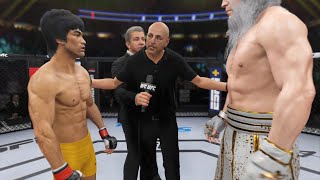 Bruce Lee vs. Zeus The God - EA Sports UFC 4 - Epic Fight 🔥🐲